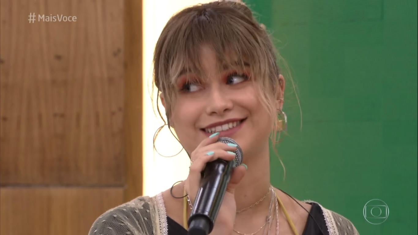 Sofia Reyes no Mais Você