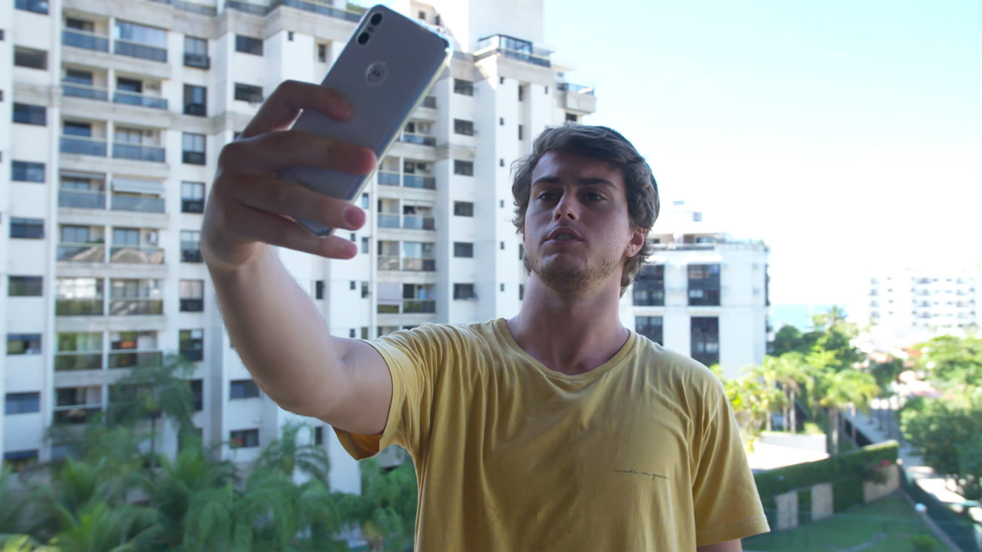 Victor Cerqueira, um dos participantes do reality Desconectados