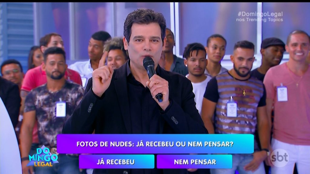 Celso Portiolli no comando do Xaveco no SBT