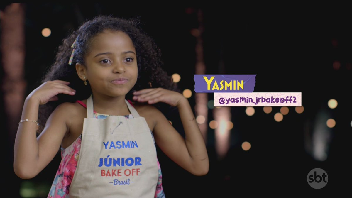 Yasmin, participante do Júnior Bake Off Brasil