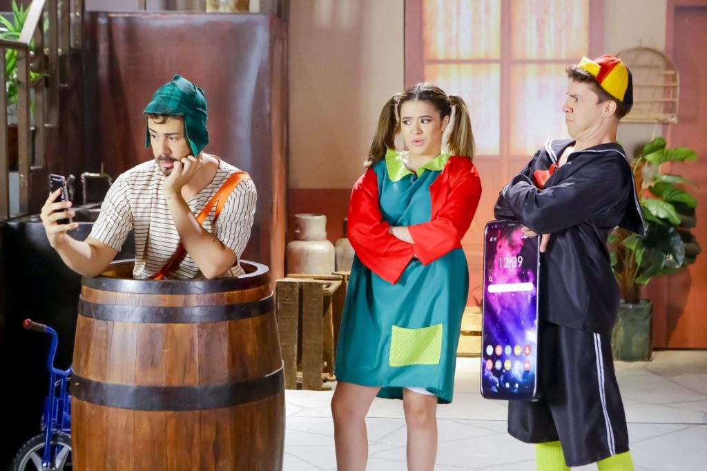 Carlinhos Maia, Maisa e Oscar Filho no Programa da Maisa