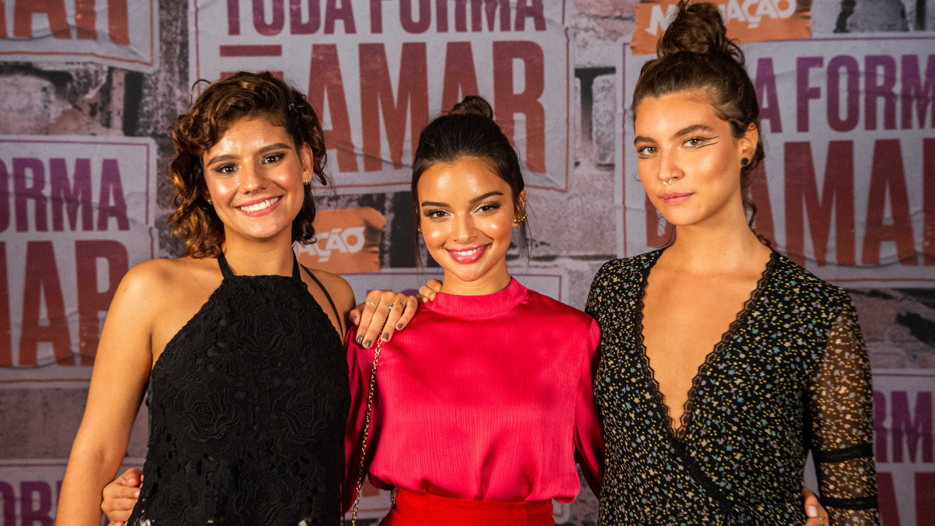 Dora de Assis, Gabriela Mustafa e Alanis Guillen de Malhação: Toda Forma de Amar