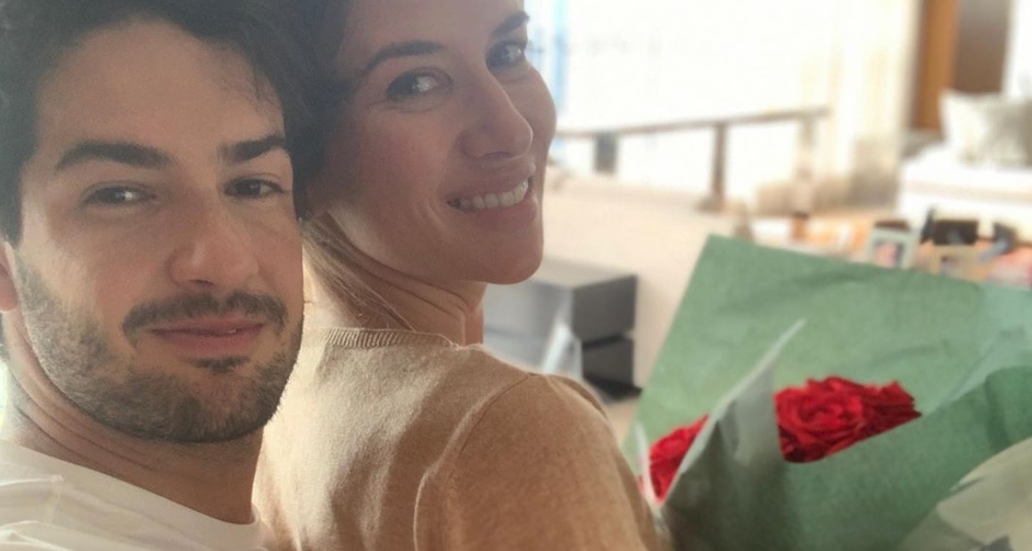 Alexandre Pato e Rebeca Abravanel