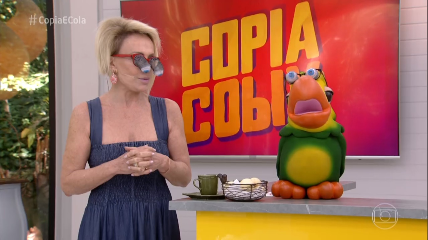 Ana Maria Braga e Louro José no Mais Você