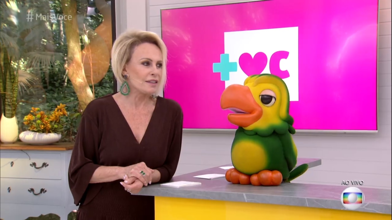Ana Maria Braga e Louro José no Mais Você