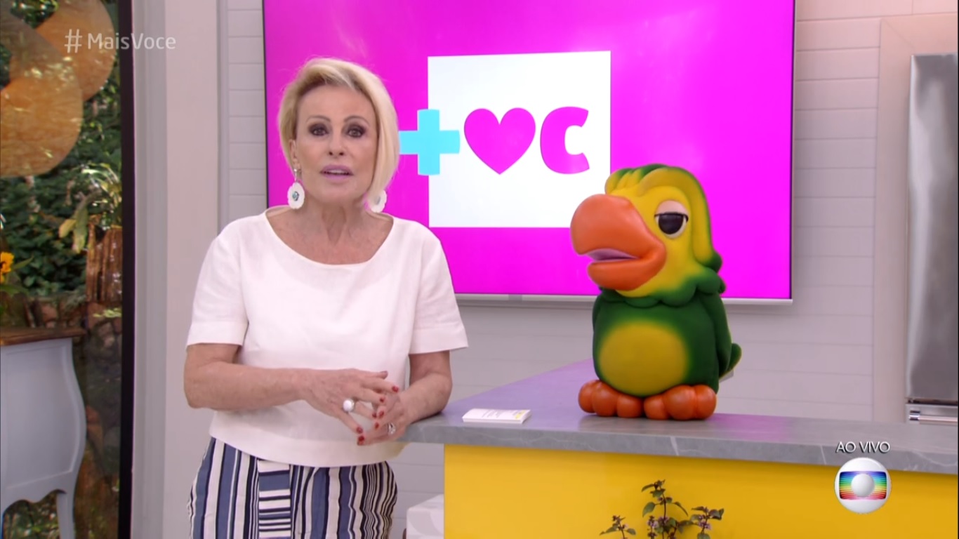 Ana Maria Braga e Louro José no Mais Você