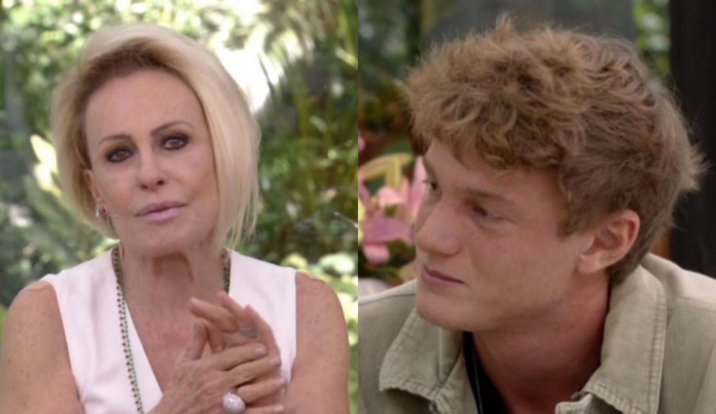 Ana Maria Braga e Pedro Novaes no Mais Você