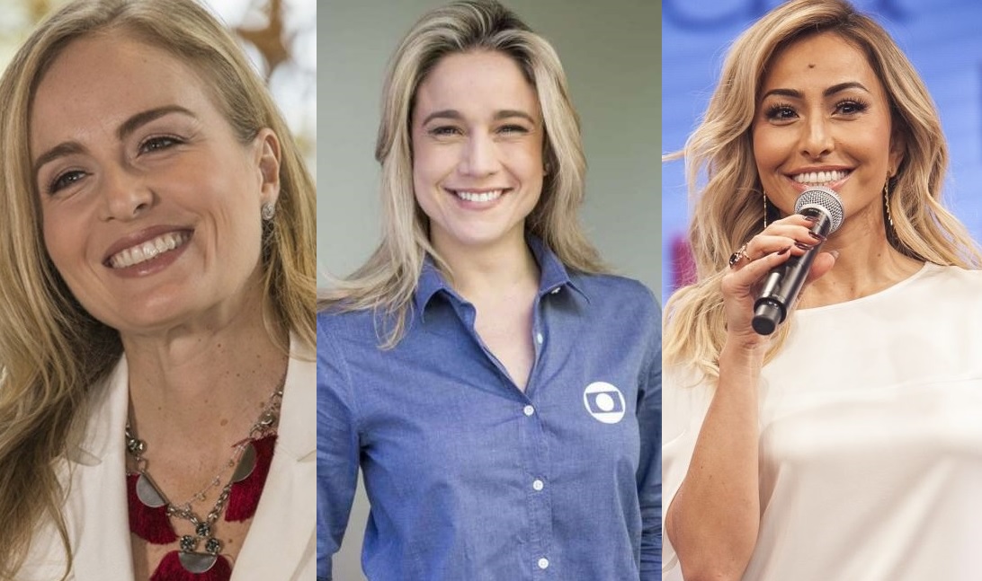 As apresentadoras Angélica, Fernanda Gentil e Sabrina Sato