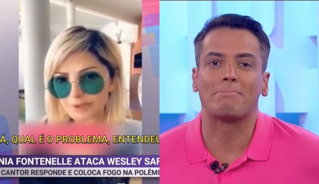 Antonia Fontenelle e Leo Dias no Fofocalizando