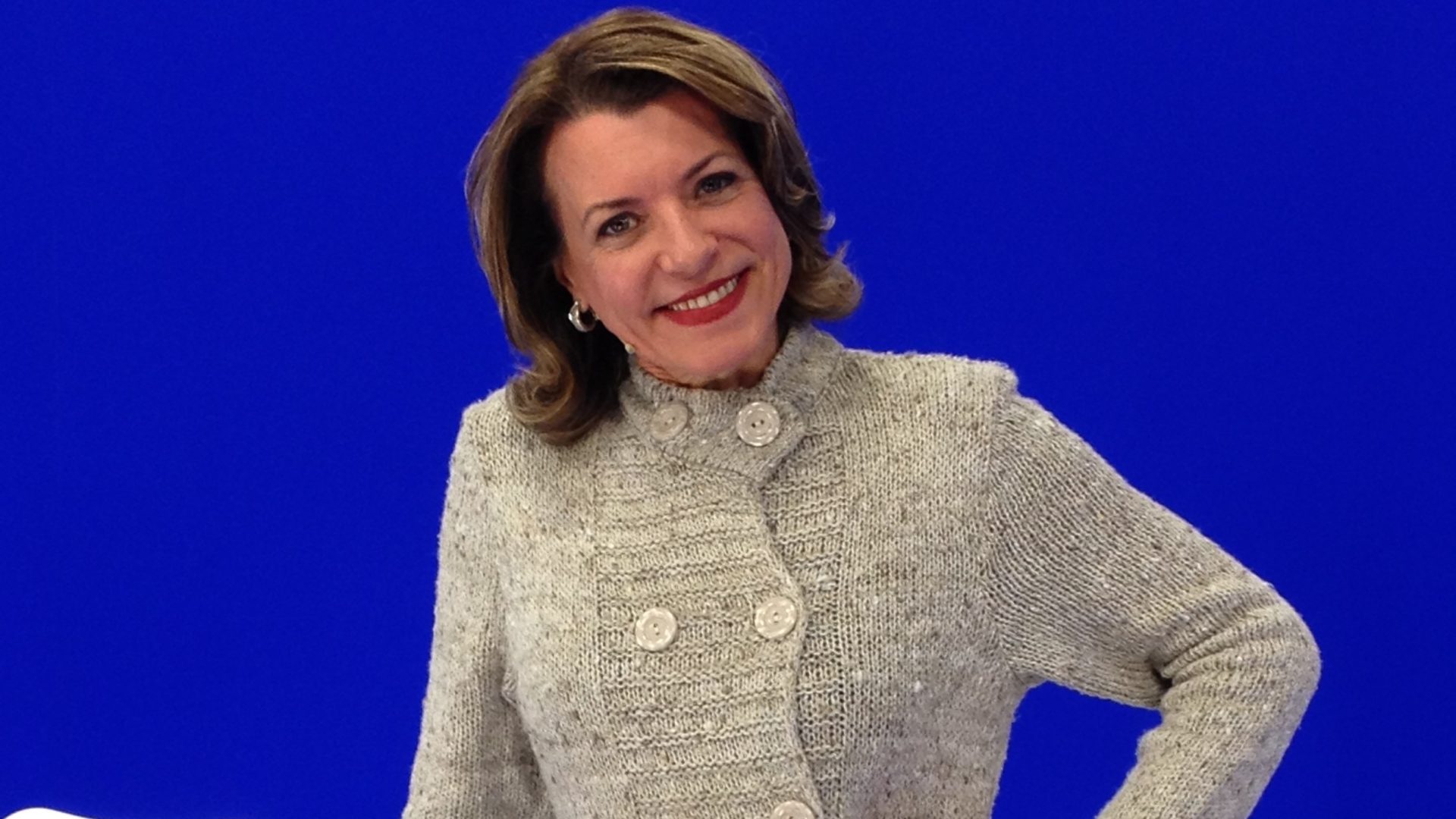 Apresentadora Olga Bongiovanni