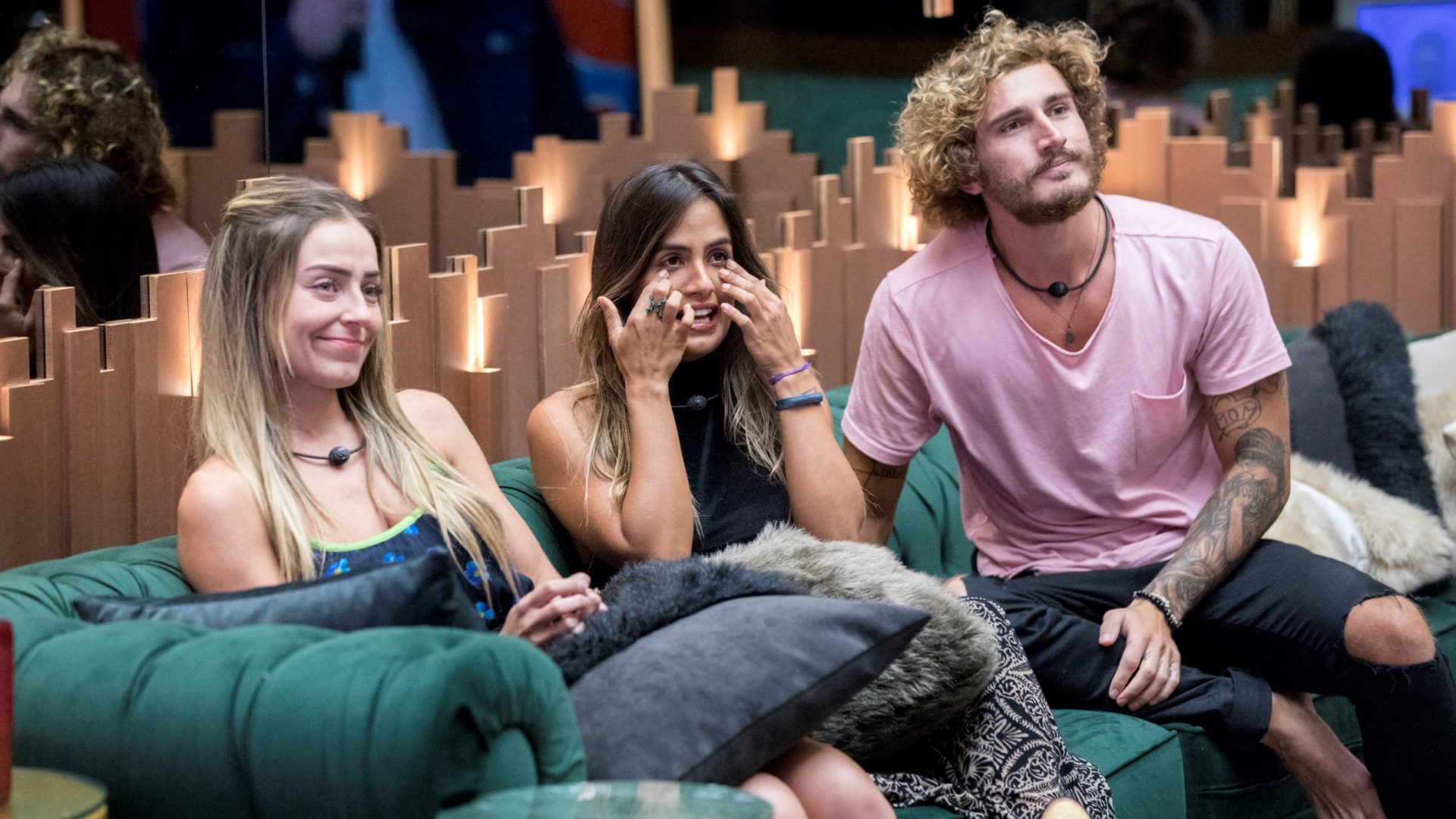 Momento da eliminação de Carolina Peixinho do Big Brother Brasil 19