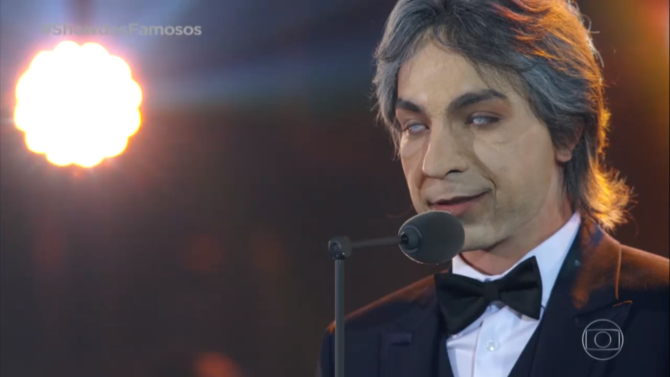 Di Ferrero durante apresentação no Show dos Famosos