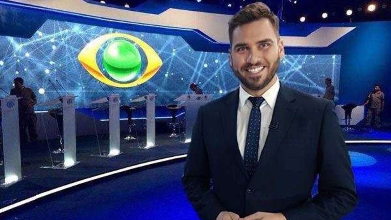 Douglas Santucci apresentou o Jornal da Band