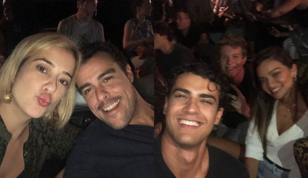 Elenco de Malhação - Toda Forma de Amar para assistir o lançamento do folhetim