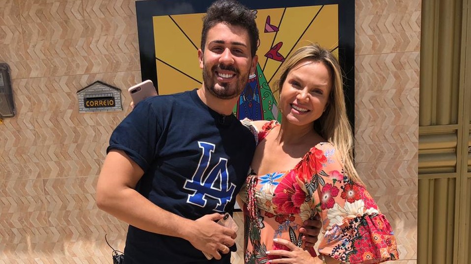 O influenciador Carlinhos Maia e a apresentadora Eliana