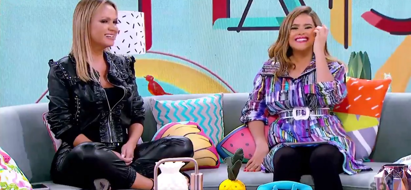 Eliana no Programa da Maisa