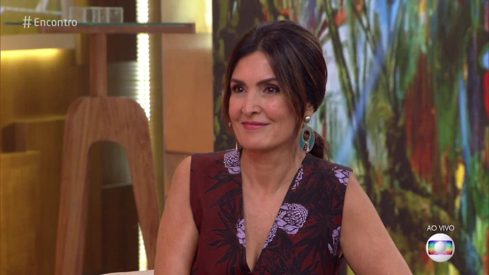 Fátima Bernardes disse no Encontro que já pensou em parar de trabalhar