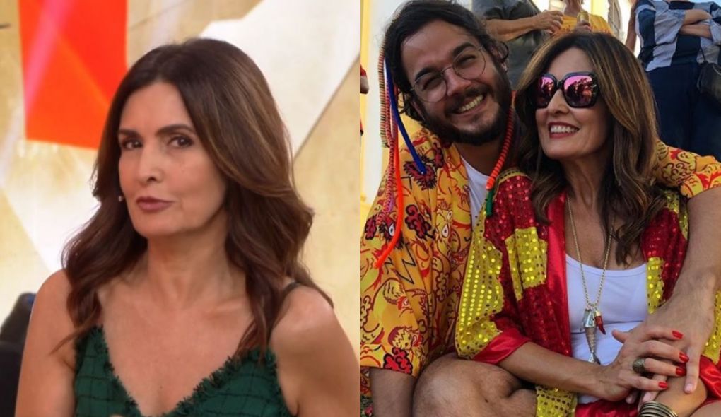 Fátima Bernardes no Encontro e com Túlio Gadêlha
