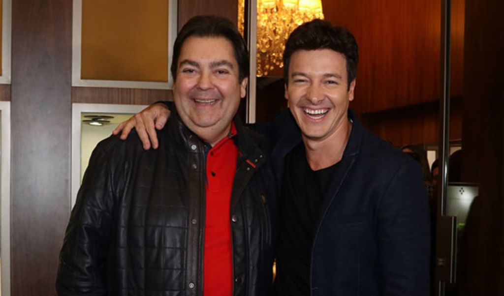 Faustão e Rodrigo Faro