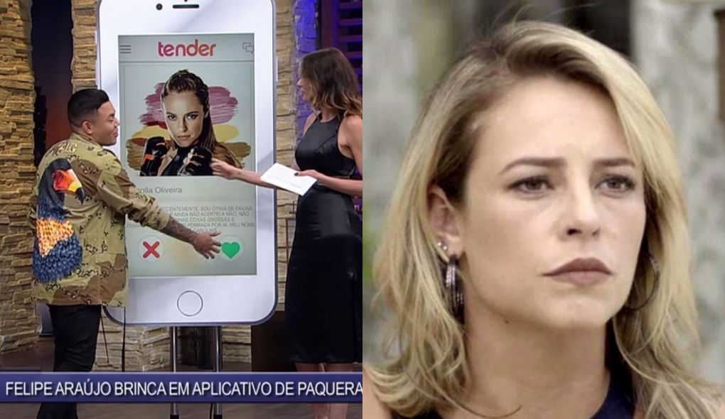 Felipe Araújo falou sobre Paolla Oliveira no Luciana by Night