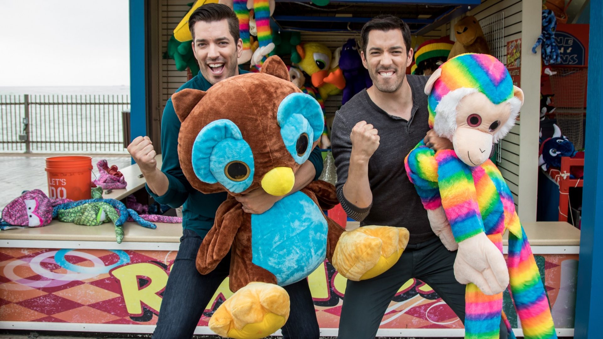 Os gêmeos Jonathan e Drew Scott