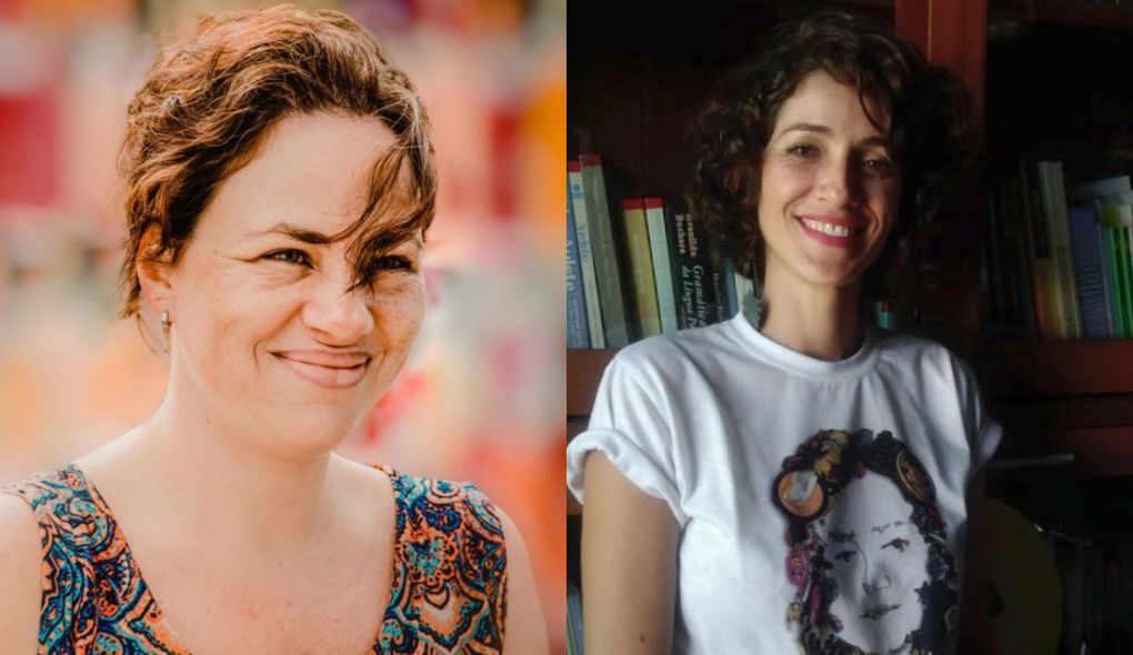 Karine Teles e Quitéria Kelly, atrizes de Malhação - Toda Forma de Amar