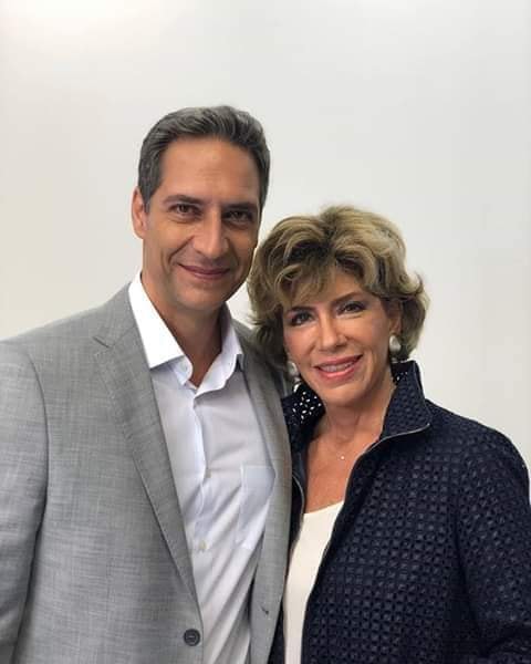 Luis Ernesto Lacombe e Silvia Poppovick