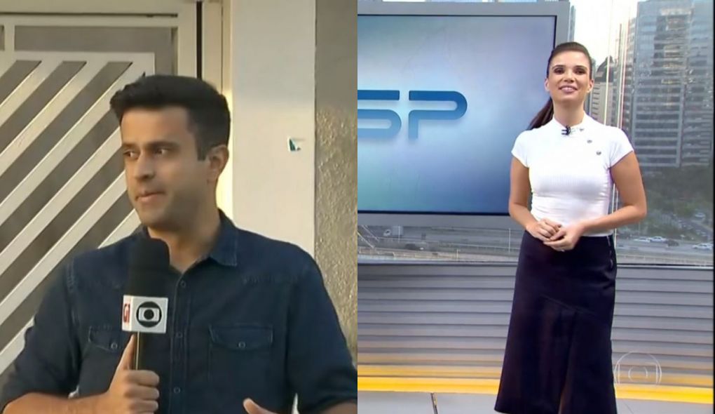 Marcelo Poli e Sabina Simonato no Bom Dia SP