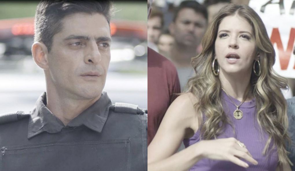 Marco Rodrigo (Julio Machado) e Carla (Mariana Santos) de Malhação - Toda Forma de Amar