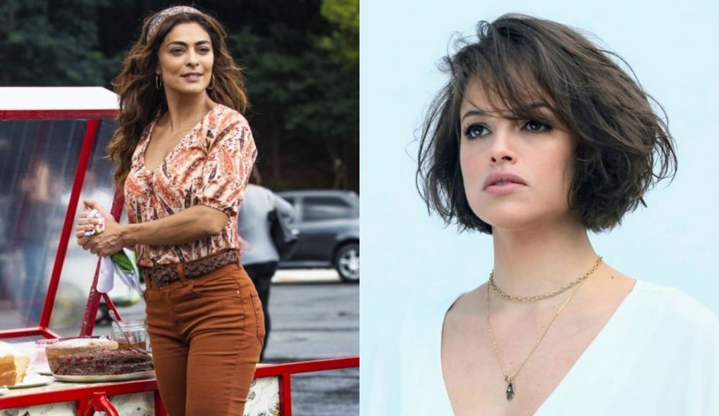 Maria da Paz (Juliana Paes) e Josiane (Agatha Moreira) de A Dona do Pedaço