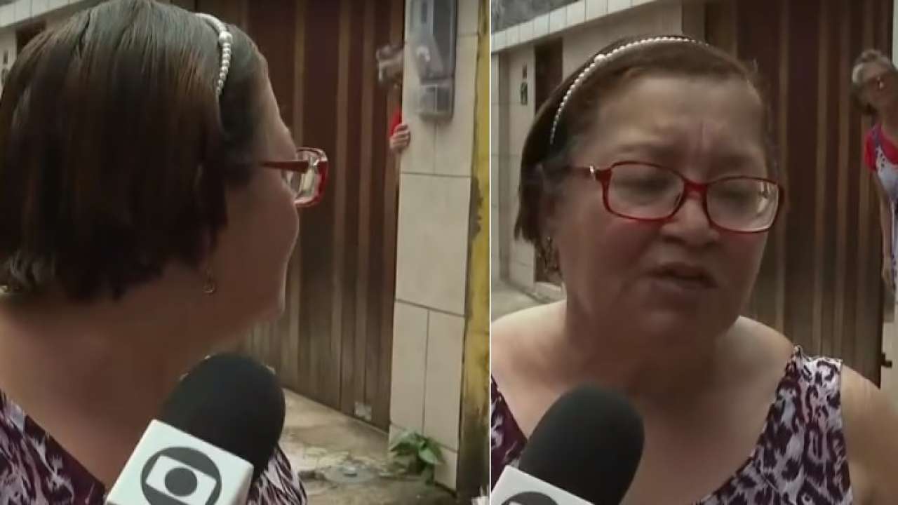 Cena inusitada aconteceu no telejornal NETV (Reprodução / Globo Nordeste)