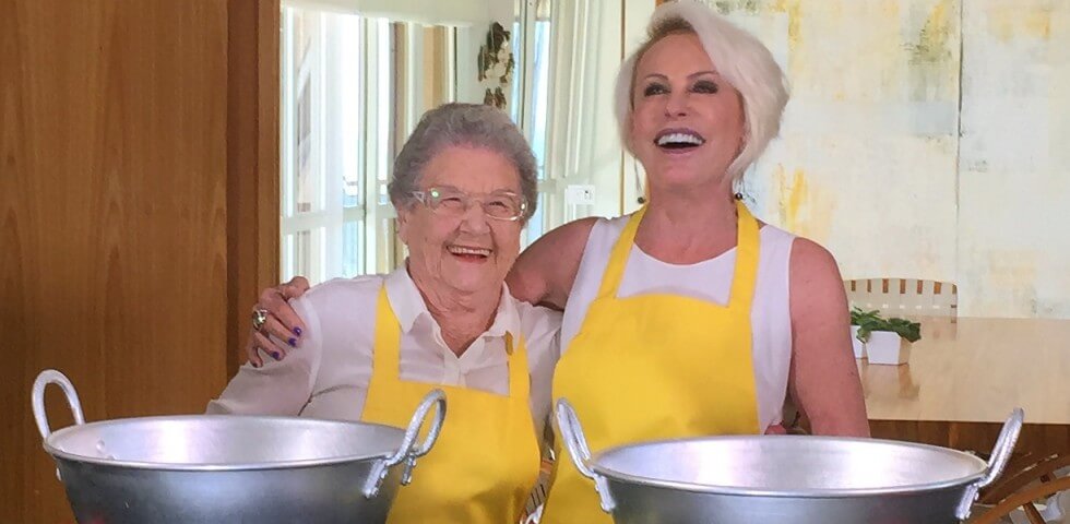 Palmirinha e Ana Maria Braga
