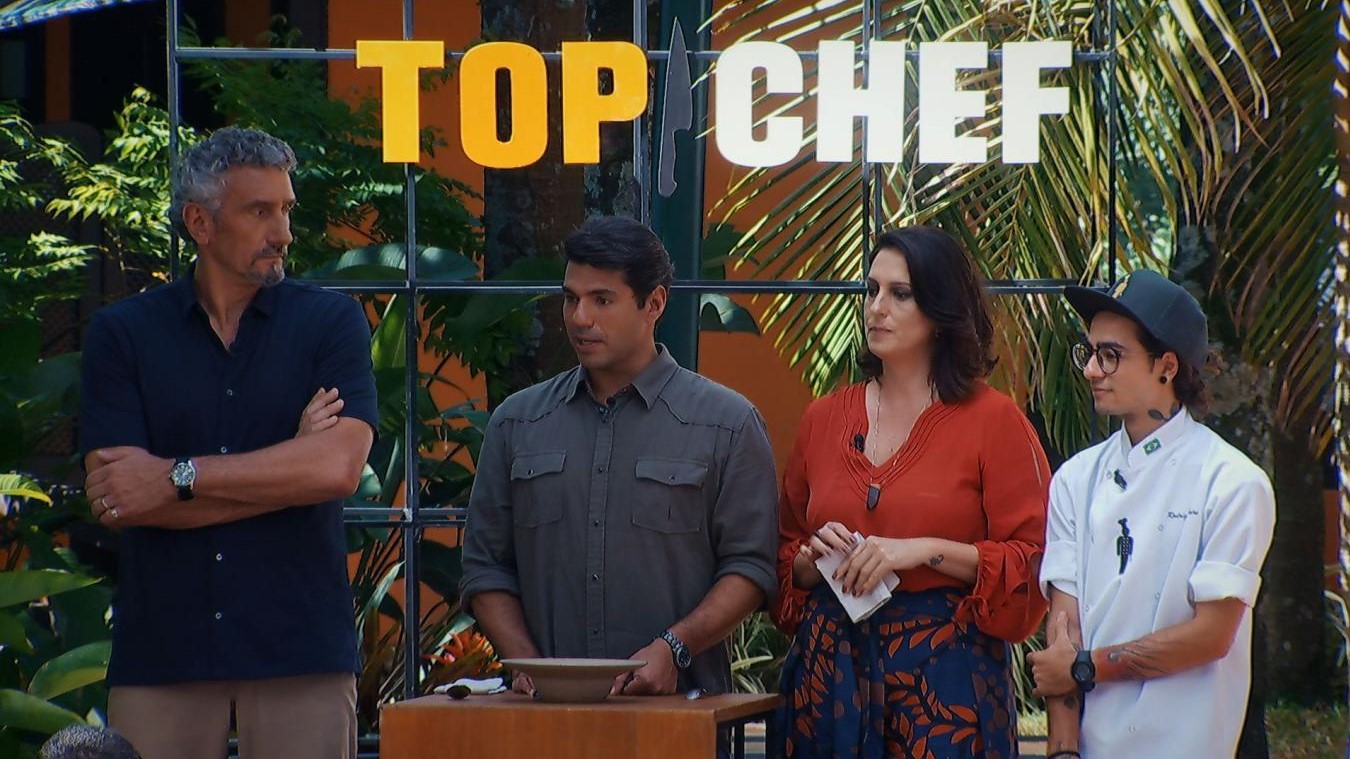 Cena do programa culinário Top Chef