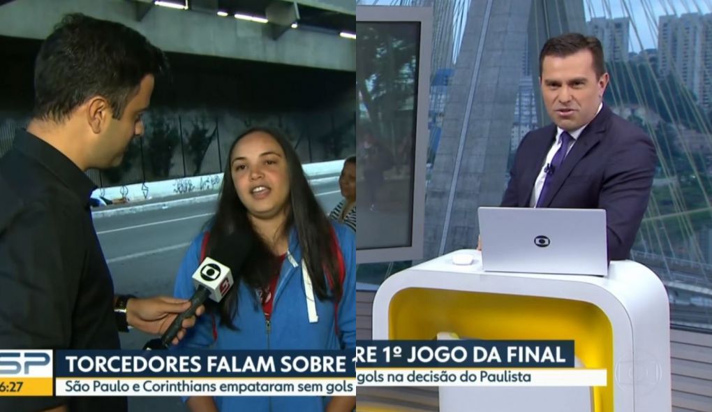 Rodrigo Bocardi se impressionou no Bom Dia SP com moça entrevistada