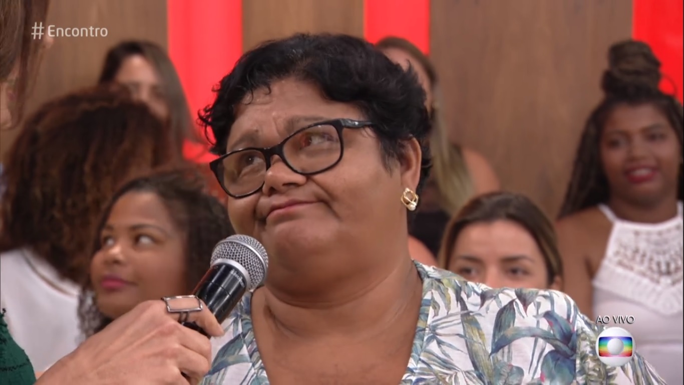 Senhora chamou atenção no Encontro