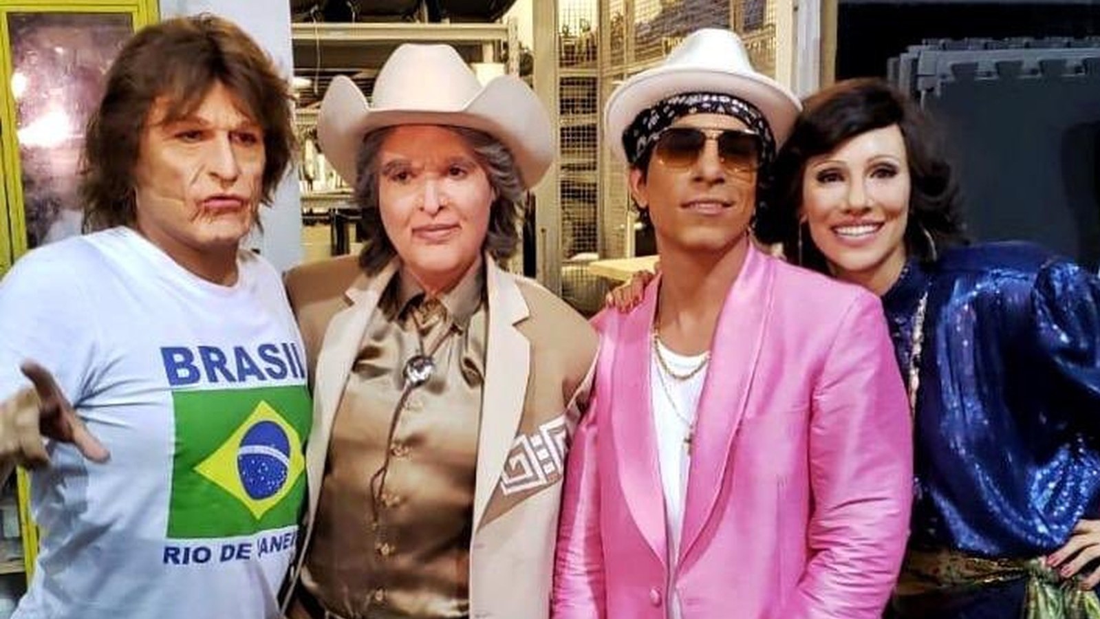 Artistas que se apresentaram na estreia do Show dos Famosos