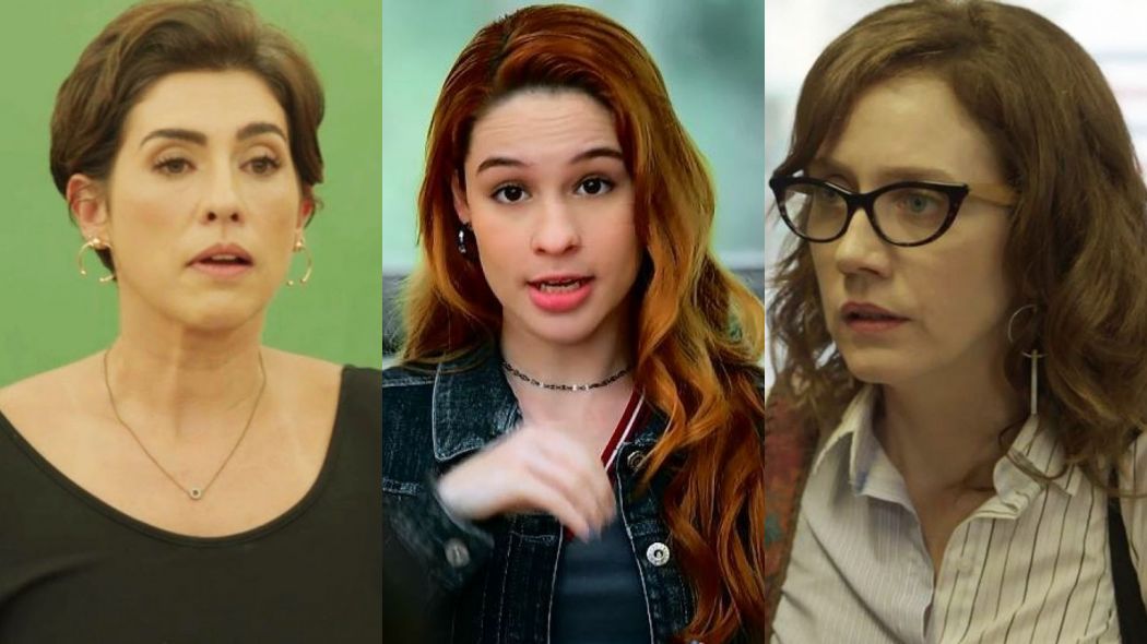 Solange (Fernanda Paes Leme), Fabiana (Giovanna Rangel) e Gabi (Camila Morgado) e Malhação