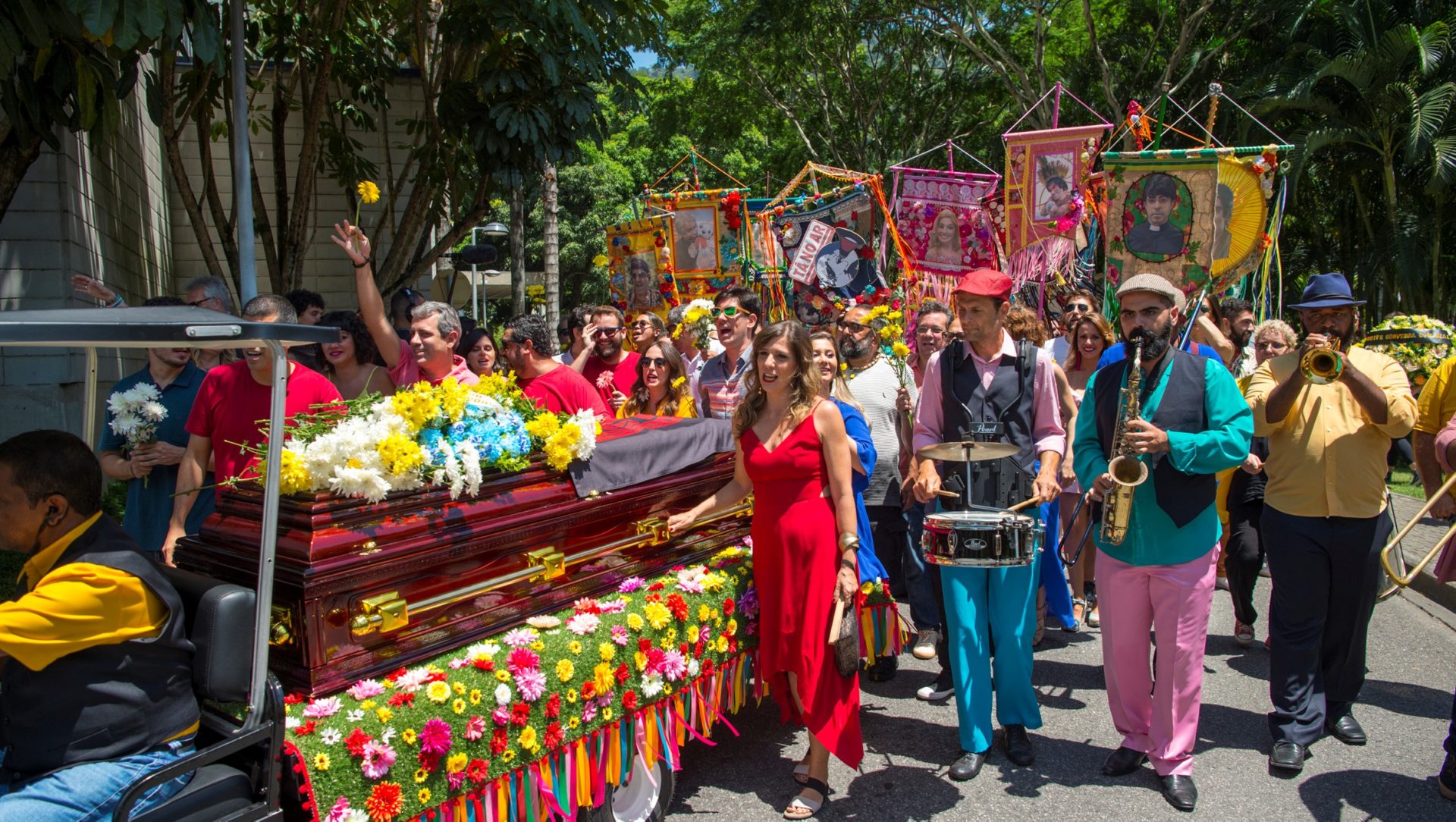 Cortejo de despedida de 'Tá no Ar: a TV na TV'