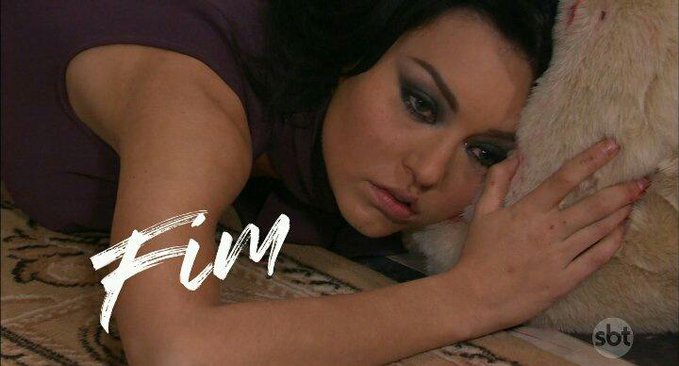 Cena final da reprise de Teresa no SBT (Reprodução / SBT)
