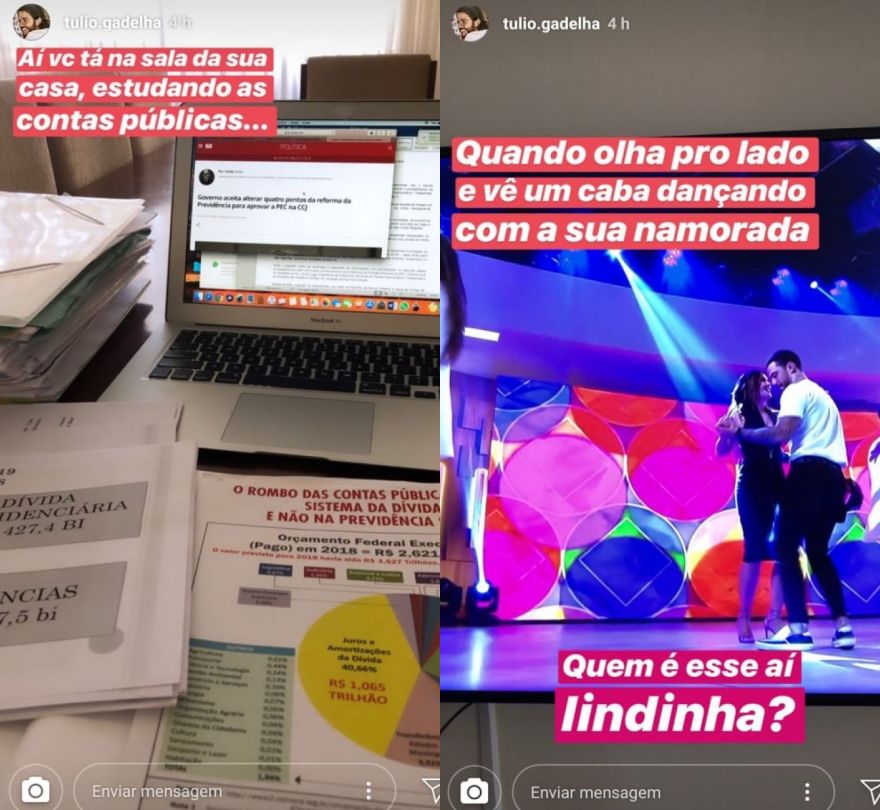Túlio Gadêlha falou sobre o Encontro na web