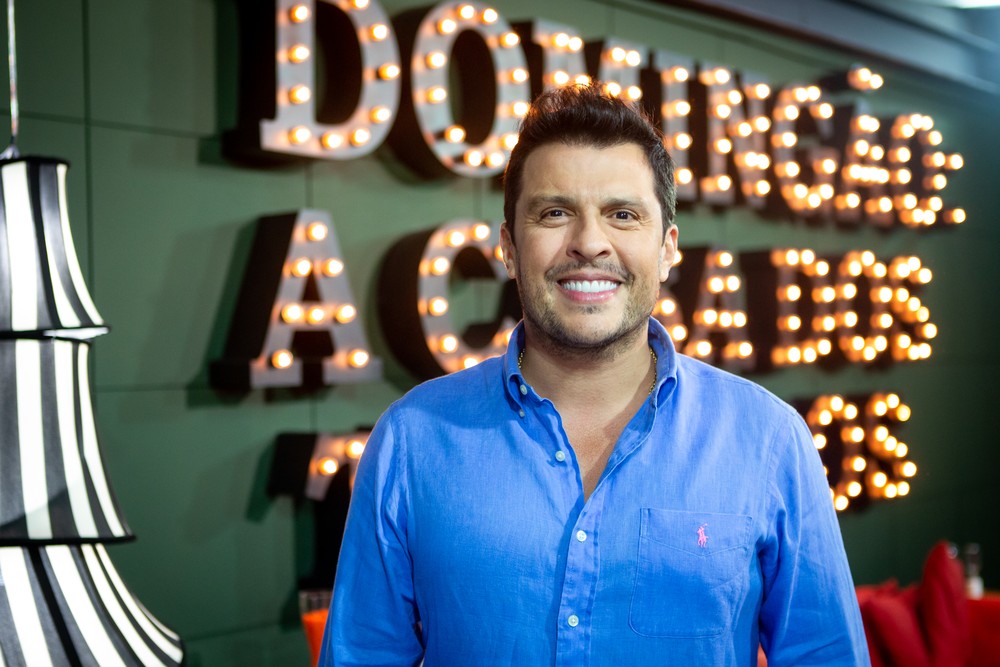 Wellington Muniz, o humorista Ceará, está no Show dos Famosos, quadro do Domingão do Faustão