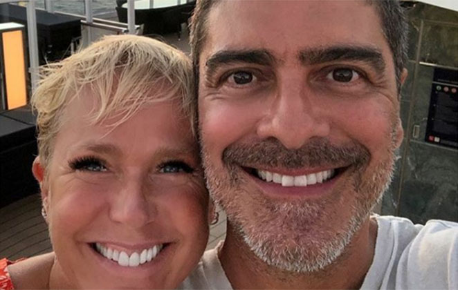 Xuxa e Junno Andrade
