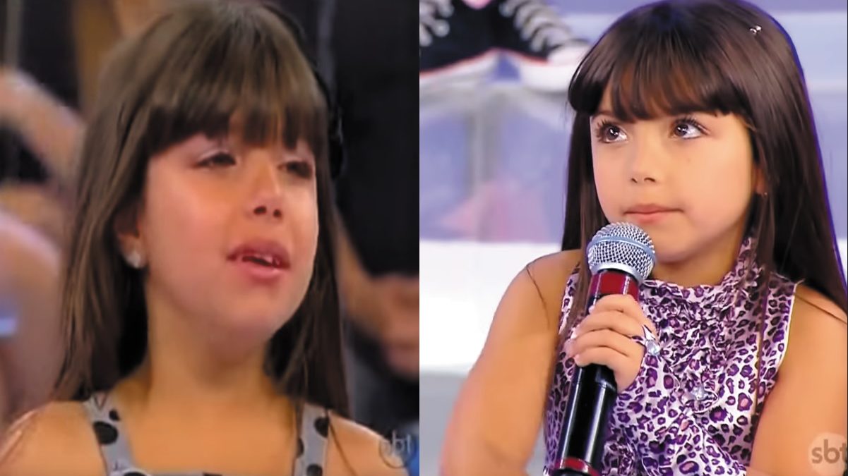 Yasmim Gabrielle no Programa Raul Gil