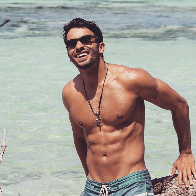 Bruno Bevan é carioca de 30 anos e está em sua primeira novela na Globo (Reprodução: Instagram)