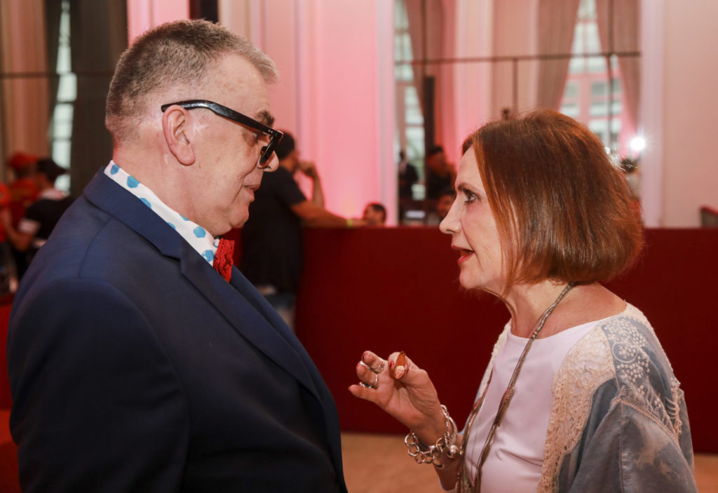 Walcyr Carrasco e Rosamaria Murtinho