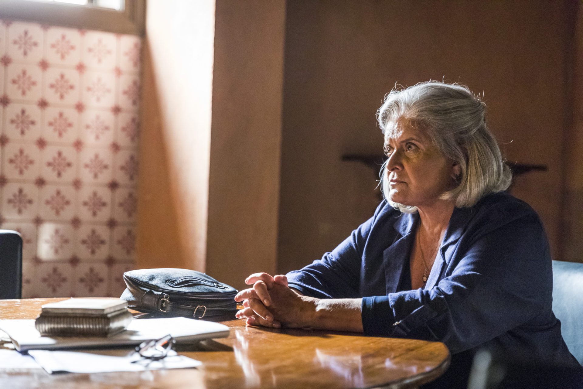 Nilda ( Jussara Freire ), de A Dona do Pedaço