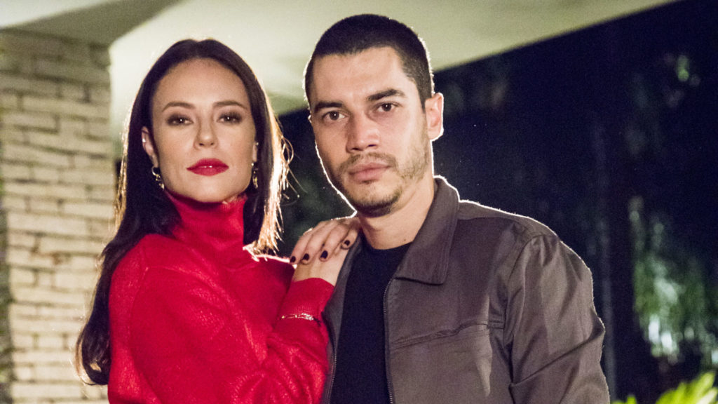 Virgínia ( Paolla Oliveira ) e Camilo ( Lee Taylor ), de A Dona do Pedaço