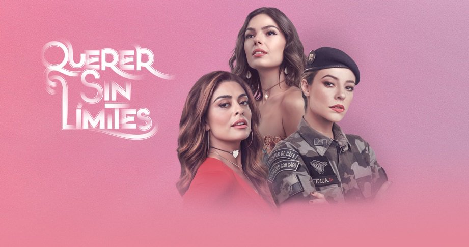 Querer Sin Limites é A Força do Querer no canal aberto MEGA, do Chile (Reprodução: MEGA TV)