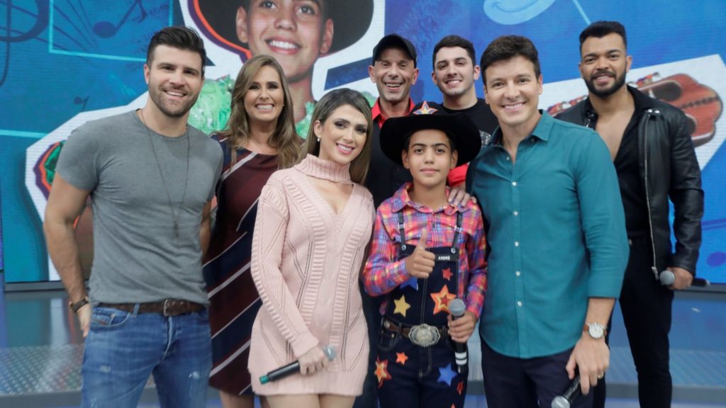 Rodrigo Faro conta a história do palhacinho André