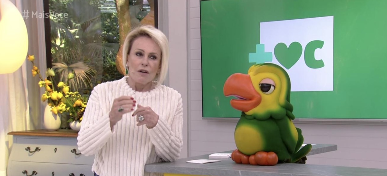 Ana Maria Braga e Louro José no Mais Você